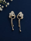 925 Sterling Silver Zircon Drizzle Drop Women Earing