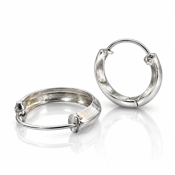 Women’s Silver-Tone Hoop Earrings