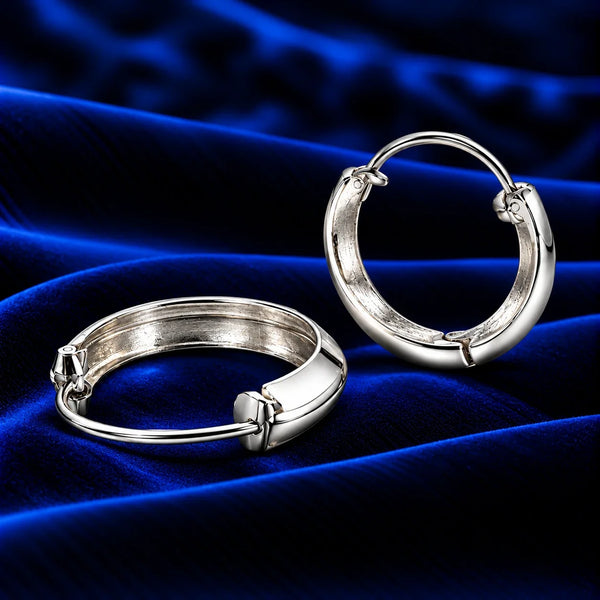 Women’s Silver-Tone Hoop Earrings