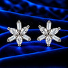 Starburst Crystal Stud Earrings for Women