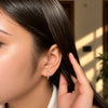 Women's Silver-Tone Minimalist Hoop Earrings