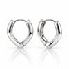Women's Silver-Tone Minimalist Hoop Earrings
