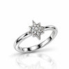 Celestial Star Crystal Ring for Women