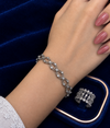 925 Sterling Silver 2-in-1 Ring & Bracelet for Women