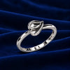 925 Sterling Silver Leaf Ring for Women