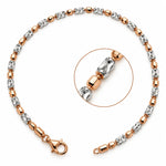 925 Sterling Silver Beaded Chain Women Anklet