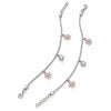 925 Sterling Silver Baby Anklets with Cute Crab & Sparkling Charm Designs
