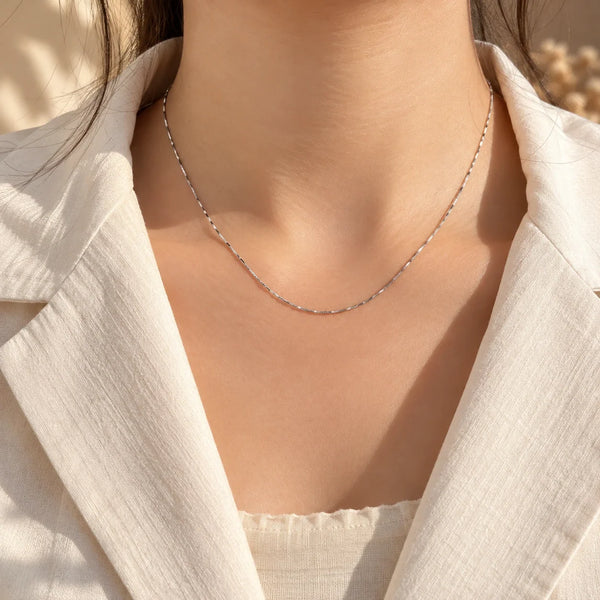 925 Sterling Silver Snake Chain for Women