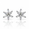 Starburst Crystal Stud Earrings for Women
