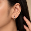 Women's 925 Sterling Silver Huggie Hoop Earrings
