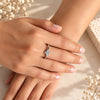 Sterling Silver Flower Ring for Women