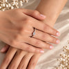 925 Sterling Silver Butterfly Accent Ring for Women