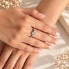 Celestial Star Crystal Ring for Women