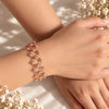925 Sterling Silver 2-in-1 Ring & Bracelet for Women