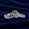 Sterling Silver Leaf Design Ring for Women