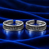 Stylish Silver Open Cuff Adjustable Toe Rings for Women
